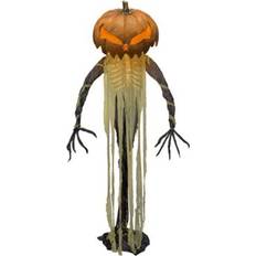 Skeletons Haunted Hill Farm Pumpkin Sentinel by Tekky, Premium Halloween Animatronic