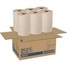 Blue Ultra Paper Towels 1-Ply 6000 ft Brown 6/Carton