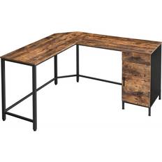 Gold Writing Desks Williston Forge Annelieke 150Cm W L-Shaped Writing Desk