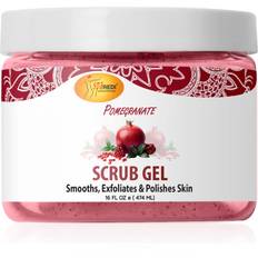 Hyaluronic Acid Body Scrubs Spa Redi Scrub Gel Pomegranate 16fl oz