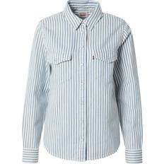 Levi's Donna Bluse Levi's Essential - Blu Chiaro/Bianco