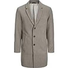 Villa Hameet Jack & Jones Jjeharrison Wool Coat Beige