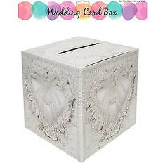 Henbrandt Wedding Card Box Heart Design 30cm x 30cm