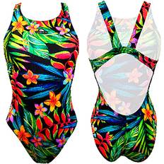 XL Trajes de baño Turbo Vibrant Jungle Swimsuit Mehrfarbig Frau