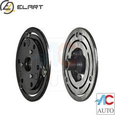 plate magnetic clutch compressor