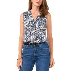 Vince Camuto Printed Sleeveless Top