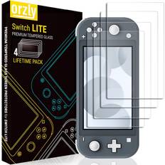 Nintendo switch 2019 Orzly Screen Protector for Nintendo Switch Lite 2019 Four Pack