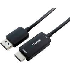 Videokabel Prokord P-DP2HDR-1MB Videokabel Adapter 1 M