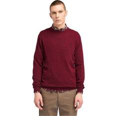 Maglione di lana - Rosso Maglioni Timberland Maglione Girocollo in Lana Merino Cohas Brook da Uomo in Rosso