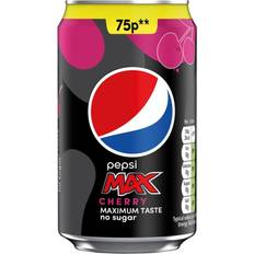 Pepsi Max Cherry Sugar Free Cola Can