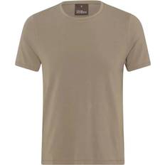 Oscar Jacobson T-skjorter Oscar Jacobson Lysegrønn Kyran Linen T-Shirt Green