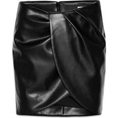 ROTATE Birger Christensen Draped Mini Kjol - Svart