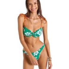 Recycled Fabric Bikini Bottoms Banana Moon Women's swimwear bikini bottoms Reglo Islandgirl Vert