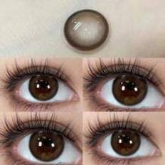 Färgade linser Kontaktlinser Shein 1 Pair Chocolate Colored Soft Colored Contact Lenses, Disposable