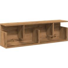 Natur Opbevaringsskabe vidaXL Artisan-Eiche Holzwerkstoff Lagerschrank