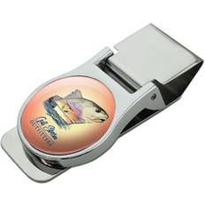 Red Money Clips Graphics and More Gulf Stream Outfitters Red Snapper Redfish Ocean Fishing Satin Chrome Clip