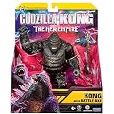 Playmates Toys Godzilla x Kong: 15cm Kong Original Figure with Battle Axe Accessory