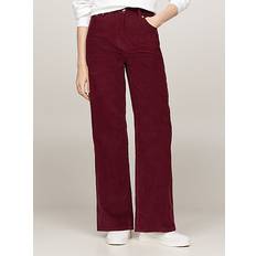 Cargo broek - Rood Broeken Tommy Jeans Corduroy Broek Wijde Fit - Fijne