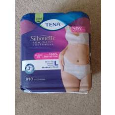 TENA Silhouette Plus Large 10Pk White