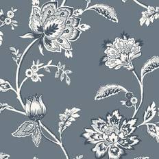 Wallpapers Fine Decor Fine decor juliette floral blue wallpaper fd43453