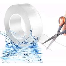 MSDADA Double Sided Sticky Tape 5M16.5FT, Nano Adhesive No Damage Gel