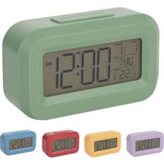 Hometime compact travel led clock lightweight, digital display, alarm function