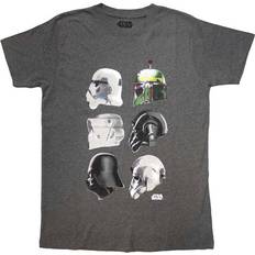 Star Wars Unisex T-Shirt: Helmet Profiles