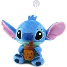 Veishet Milk Tea Blue And Lilo Stitch Angel Plush Toy Stuffed Doll Pendant Throw Pillow Decoration