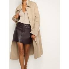 Good American Skirts Good American Faux Leather Miniskirt