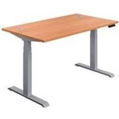 Silver/Chrome Writing Desks WorkstationPro Economy Sit Stand X 800 Writing Desk
