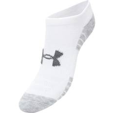 Vita Underställ Barnkläder Under Armour 3-Pack Heatgear No Show Jr White Vit 32-36