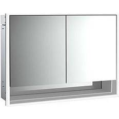 Mobiliers de Salle de Bain Emco Lichtspiegelschrank 1000 mm 2 Türen