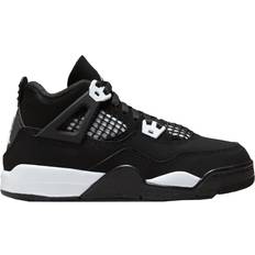 Jordan retro 4 NIKE Air Jordan 4 Retro White Thunder PS - Black/Black/White