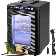 Pets VEVOR Black Reptile Incubator 25L Scientific Lab Incubator Reptile Egg Work