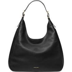 Cuir - Noir Sacs à main Michael Kors Nolita Large Pebbled Leather Hobo Shoulder Bag - Black