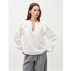 Skjorter mbyM Gemala LS-M Bluse Hvid