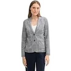 Elastan/Lycra/Spandex Jacketts Tom Tailor Blazer blau