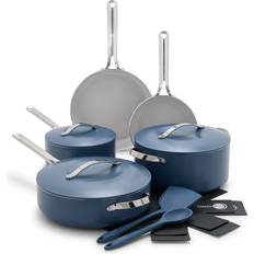 Aluminum Cookware Sets GreenPan Nova Cookware Set with lid 10 Parts