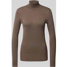 Leopard Sweatere Kaffe Astrid Pullover Brun Damer