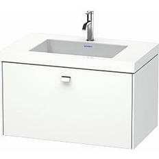 Mobiliers de Salle de Bain Duravit Brioso Möbelwaschtisch C-Bonded BR4601O1018 80 x 48 cm