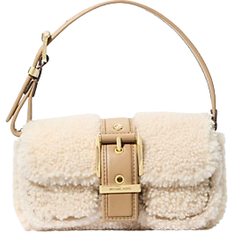 Michael Kors Beige Taschen Michael Kors Colby Extra Small Shearling Shoulder Bag - Natural Combo