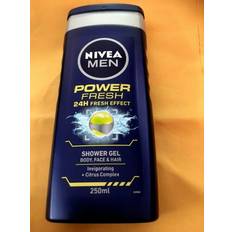 Nivea men power fresh 24hrs fresh effect -shower gel