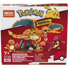 Pokémon Lohkot Mega Construx Pokemon Charmander Evolution Set