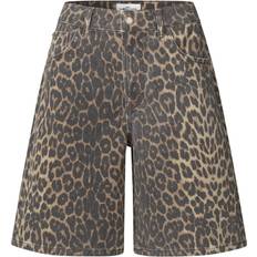 Global Funk Brun Tøj Global Funk Talina G Shorts - Leopard Mist