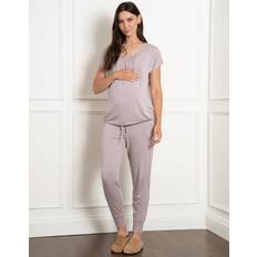 Seraphine 2-Piece Short Sleeve Maternity & Nursing Loungewear