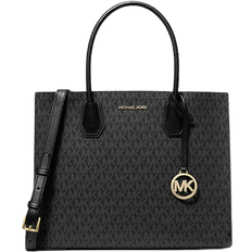 Michael Kors Mercer Large Logo Accordion Tote Bag - Black