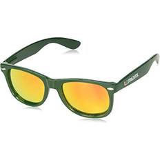 Society43 NCAA Miami Hurricanes MIAFL-2 Green Orange Lens Sunglasses