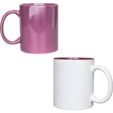 Purple Cups Shatchi Plain Sublimation Mug 32.5cl 2pcs