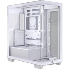 Blanc Boîtiers d'ordinateur Corsair 3500X TG