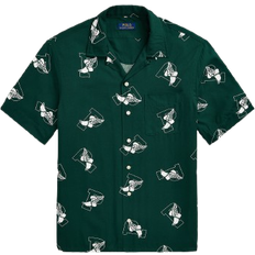 Men - Viscose Shirts Polo Ralph Lauren Classic Fit Camp Shirt - P Wing Print